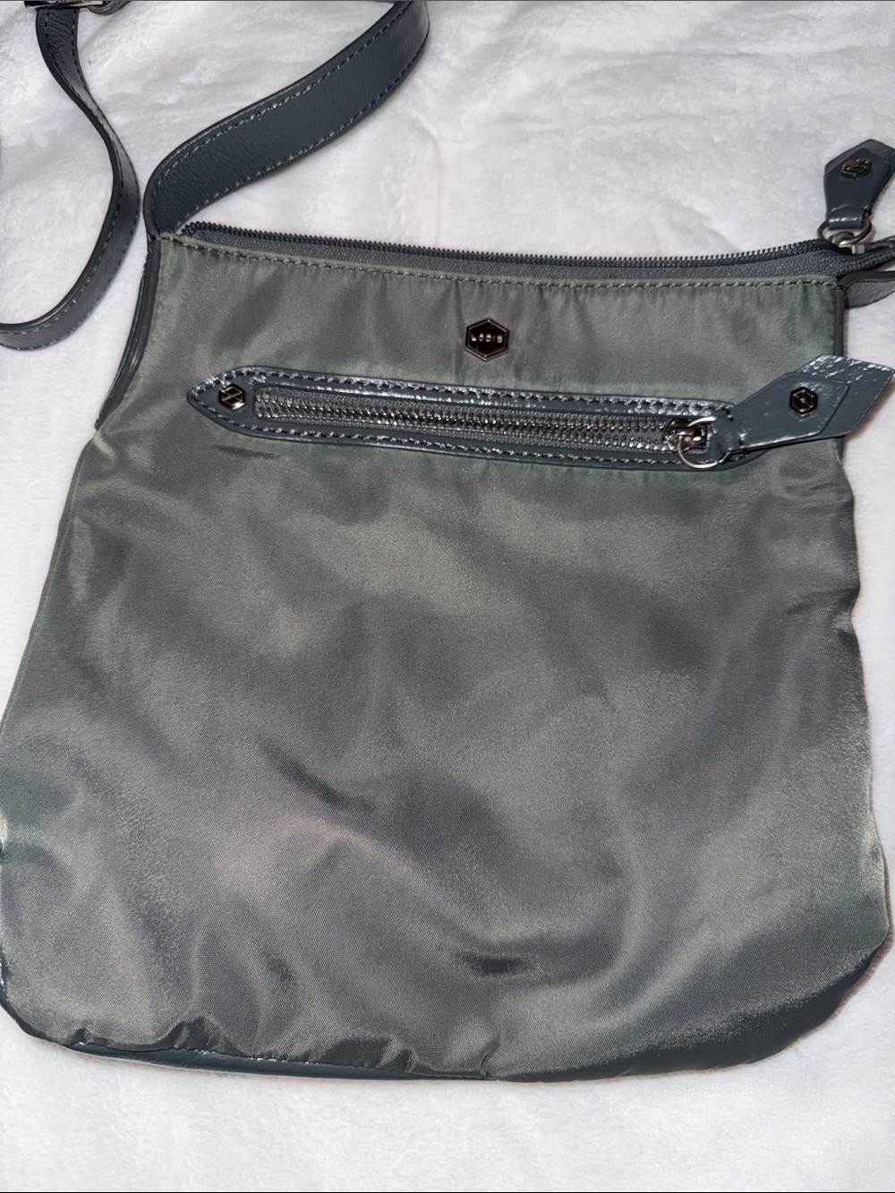 Lodis green Crossbody Nylon Shoulder Bag